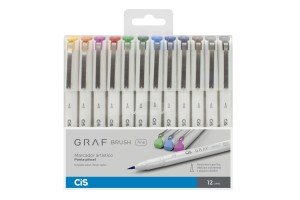 MARCADOR GRAF BRUSH CIS EST 12 UNI