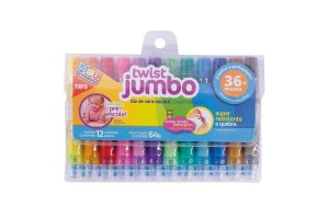 GIZ DE CERA RETRATIL TRIS TWIST JUMBO