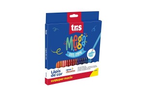 LAPIS COR TRIS MEGA SOFTCOLOR CJTO COM 24 CORES