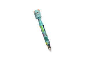 CANETA BICHIHOS 6 CORES COM LED