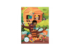 CADERNO CD BROCHURA QUADRICULADO TILIBRA 7X7 SAPECA 40 FLS